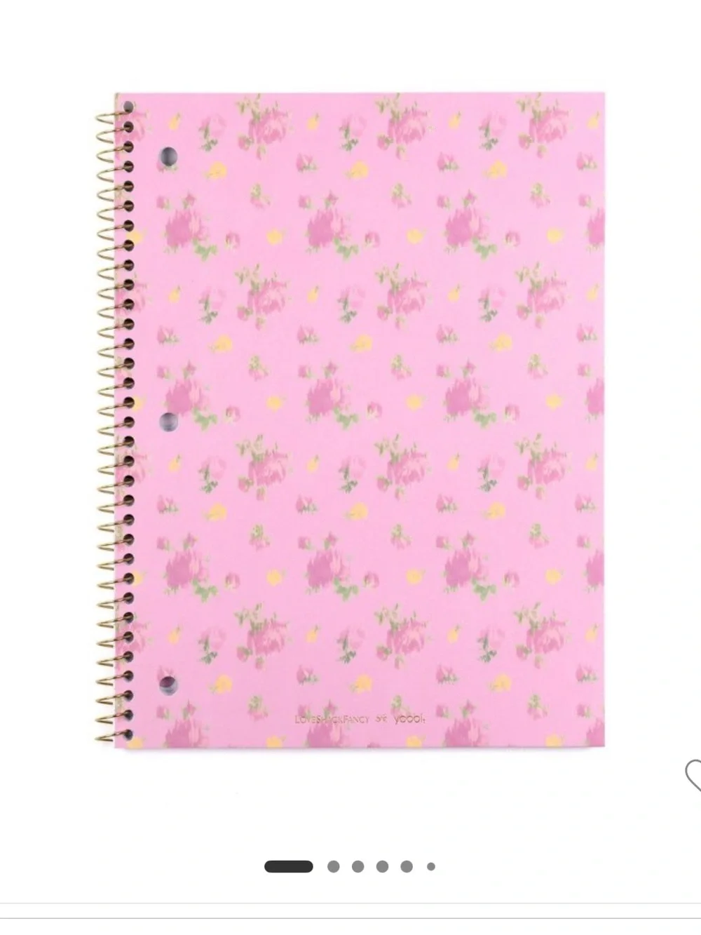🎀LoveShackFancy x Target Back-to-School Set - Notebook, Dividers, Pen & Clip 🎀